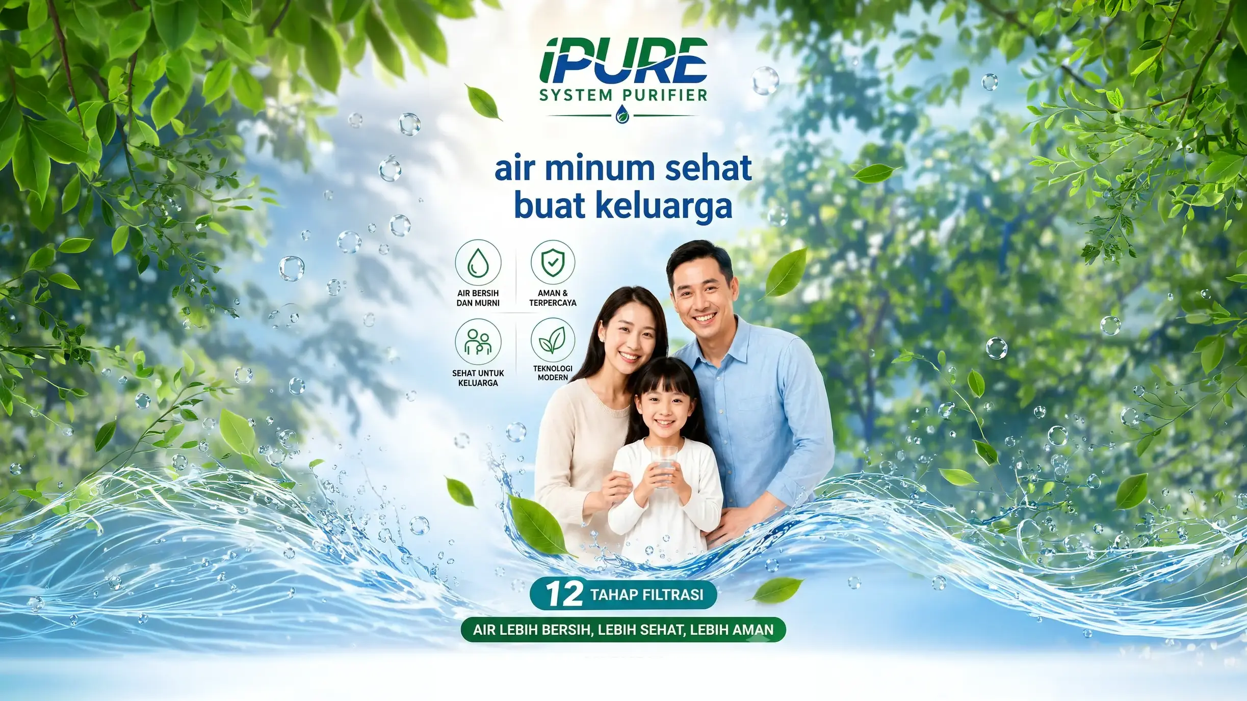 Pengantaran air minum poerwater Cileungsi Bogor